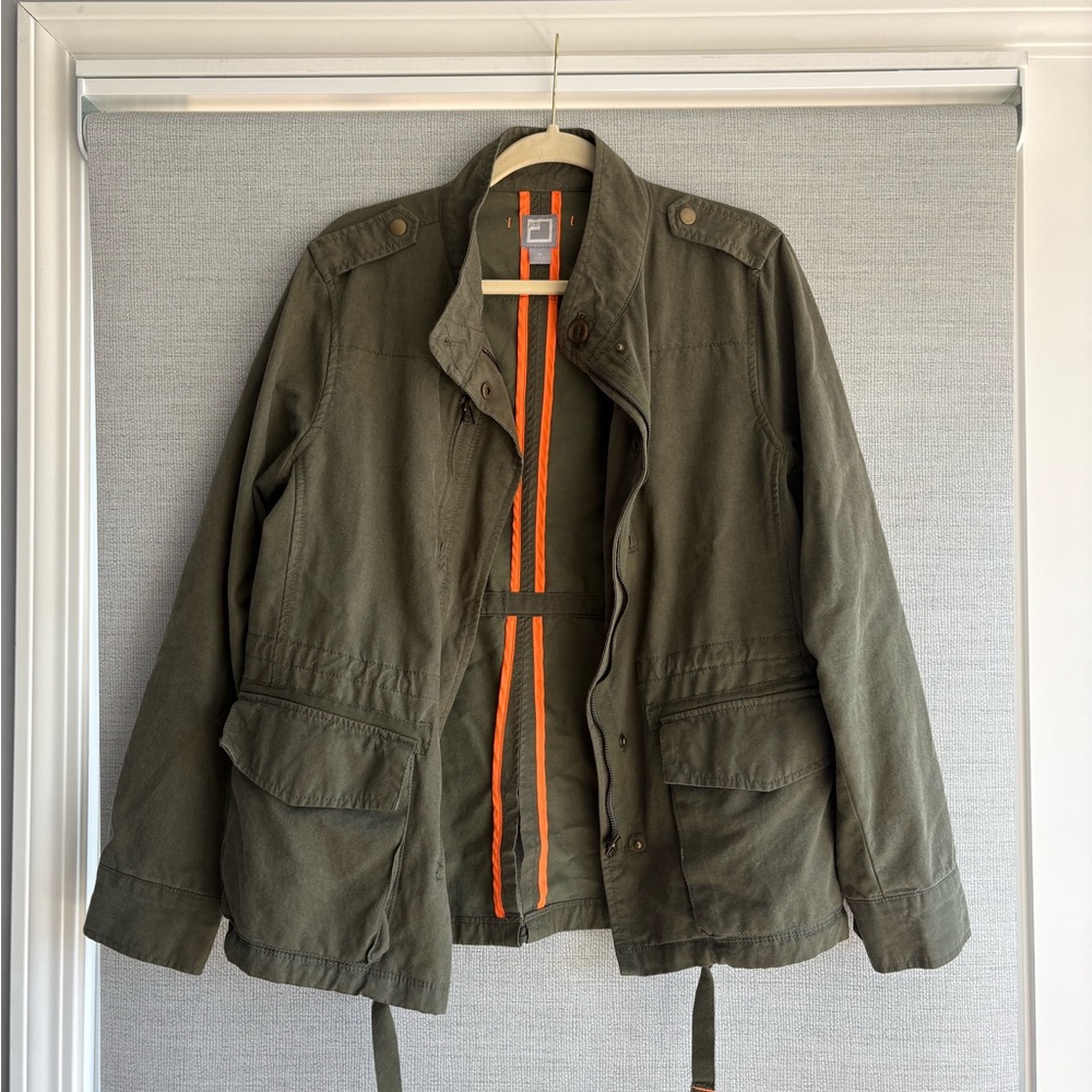 NWOT Olive Green Utility Jacket